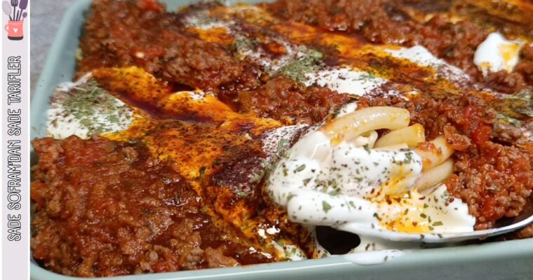 Herkes Bayıldı | Nefis Kıymalı Sosuyla Yoğurtlu Makarna Tarifi | Tam Misafirlik!